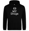 Жіноча толстовка (худі) Mazda my drugs Чорний фото
