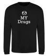 Світшот Mazda my drugs Чорний фото