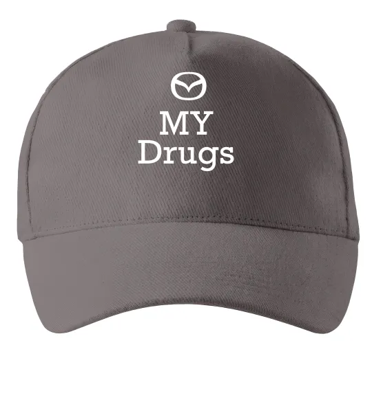 Кепка Mazda my drugs Серый фото