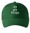 Кепка Mazda my drugs Темно-зелений фото