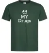 Чоловіча футболка Mazda my drugs Темно-зелений Чоловіча футболка Mazda my drugs Темно-зелений фото