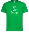 Чоловіча футболка Mazda my drugs Зелений Чоловіча футболка Mazda my drugs Зелений фото