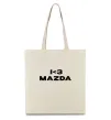 Эко-сумка I <3 Mazda Бежевый Эко-сумка I <3 Mazda Бежевый фото