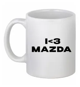 Чашка керамическая Devil Mazda Белый фото