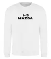 Світшот I <3 Mazda Білий фото