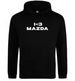 Мужская толстовка (худи) Mazda one love Белый фото