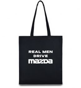 Эко-сумка Real men drive Mazda