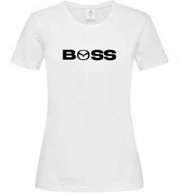 Женская футболка Mazda Boss