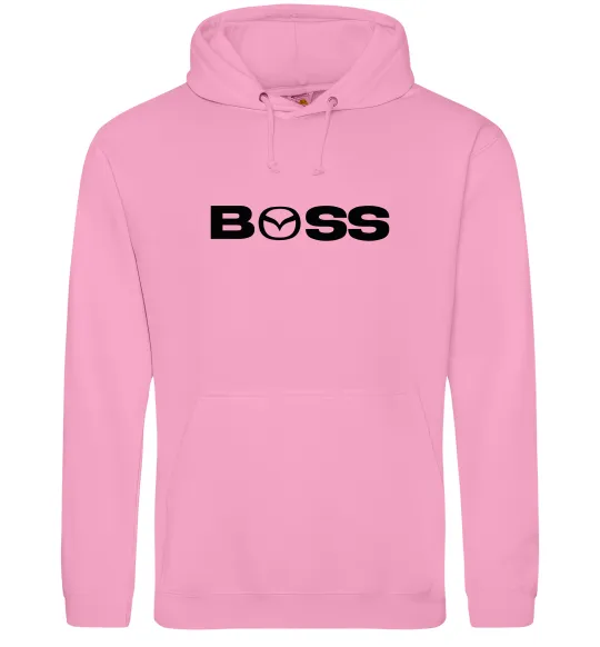 Чоловіча толстовка (худі) Mazda Boss Рожевий фото