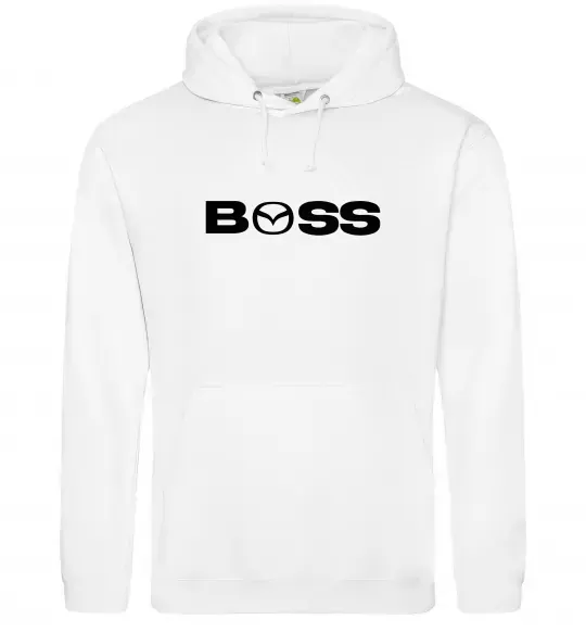 Жіноча толстовка (худі) Mazda Boss Білий фото