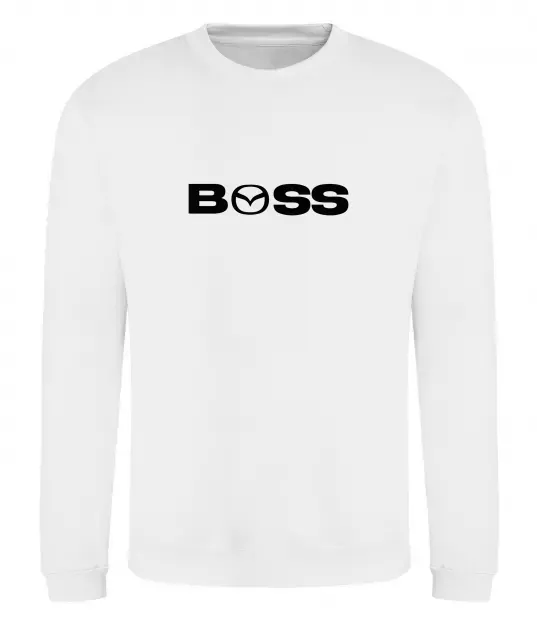 Світшот Mazda Boss Білий фото