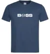 Чоловіча футболка Mazda Boss Темно-синій фото