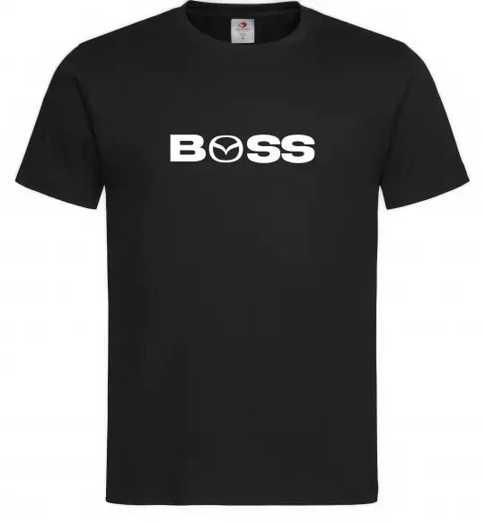 Чоловіча футболка Mazda Boss Чорний фото