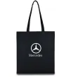 Еко-сумка Mercedes logo та назва Чорний фото