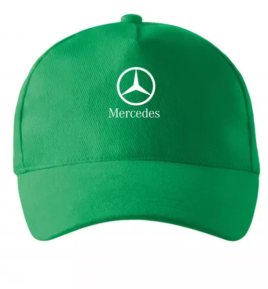 Кепка Mercedes logo та назва Зеленый фото