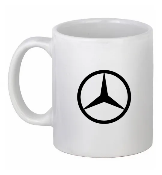 Чашка керамическая Mercedes Белый фото