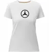 Жіноча преміум футболка Mercedes Білий Жіноча преміум футболка Mercedes Білий фото