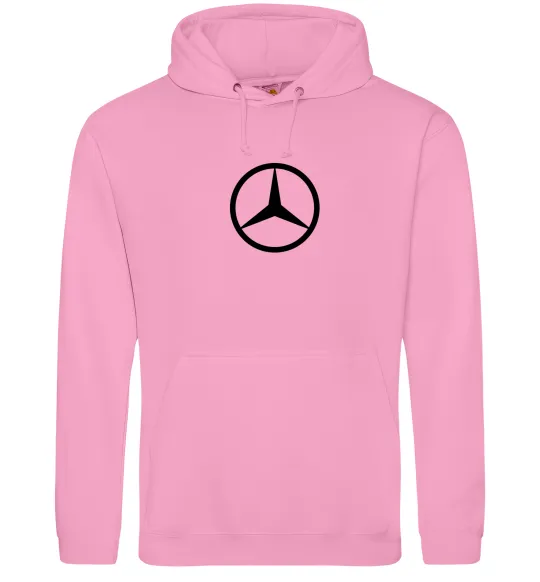 Мужская толстовка (худи) Mercedes Розовый фото