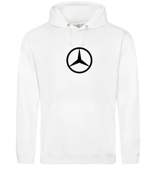 Жіноча толстовка (худі) Mercedes Білий фото