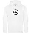 Жіноча толстовка (худі) Mercedes Білий фото