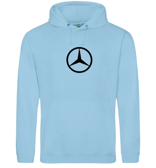 Жіноча толстовка (худі) Mercedes Блакитний фото