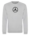 Свитшот Mercedes Серый меланж фото