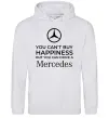 Чоловіча толстовка (худі) You can drive a Mercedes Сірий меланж фото