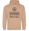 Жіноча толстовка (худі) You can drive a Mercedes Пісочний фото