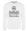 Світшот You can drive a Mercedes Білий фото
