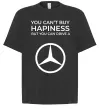 Футболка Оверсайз You can drive a Mercedes Черный фото