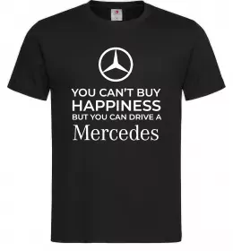 Чоловіча футболка Drive Mercedes Чорний фото