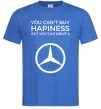 Чоловіча футболка You can drive a Mercedes Яскраво-синій фото