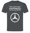 Чоловіча футболка You can drive a Mercedes Графіт фото