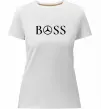 Жіноча преміум футболка Mercedes Boss Білий фото