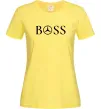 Жіноча футболка Mercedes Boss Лимонний Жіноча футболка Mercedes Boss Лимонний фото