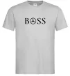 Мужская футболка Mercedes Boss Серый фото