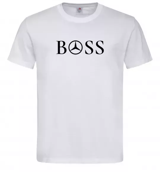 Мужская футболка Mercedes Boss Белый фото