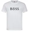 Мужская футболка Mercedes Boss Белый фото