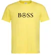 Мужская футболка Mercedes Boss Лимонный фото