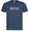Мужская футболка Mercedes Boss Темно-синий фото