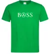 Мужская футболка Mercedes Boss Зеленый фото