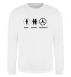 Світшот Good Perfect Mercedes Білий фото