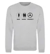 Світшот Good Perfect Mercedes Сірий меланж фото