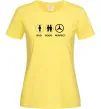 Женская футболка Good Perfect Mercedes Лимонный фото