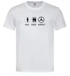 Мужская футболка Good Perfect Mercedes Белый фото