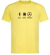 Мужская футболка Good Perfect Mercedes Лимонный фото