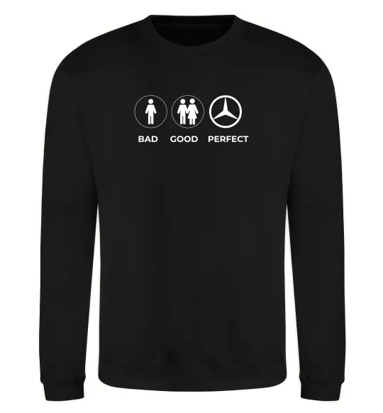 Світшот Good Perfect Mercedes Чорний фото