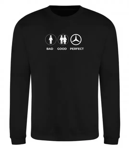 Світшот Good Perfect Mercedes Чорний фото