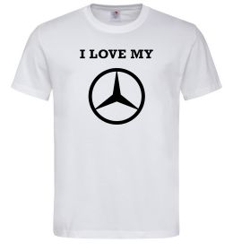 Мужская футболка I love my Mercedes