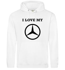 Чоловіча толстовка (худі) I love my Mercedes Чоловіча толстовка (худі) I love my Mercedes